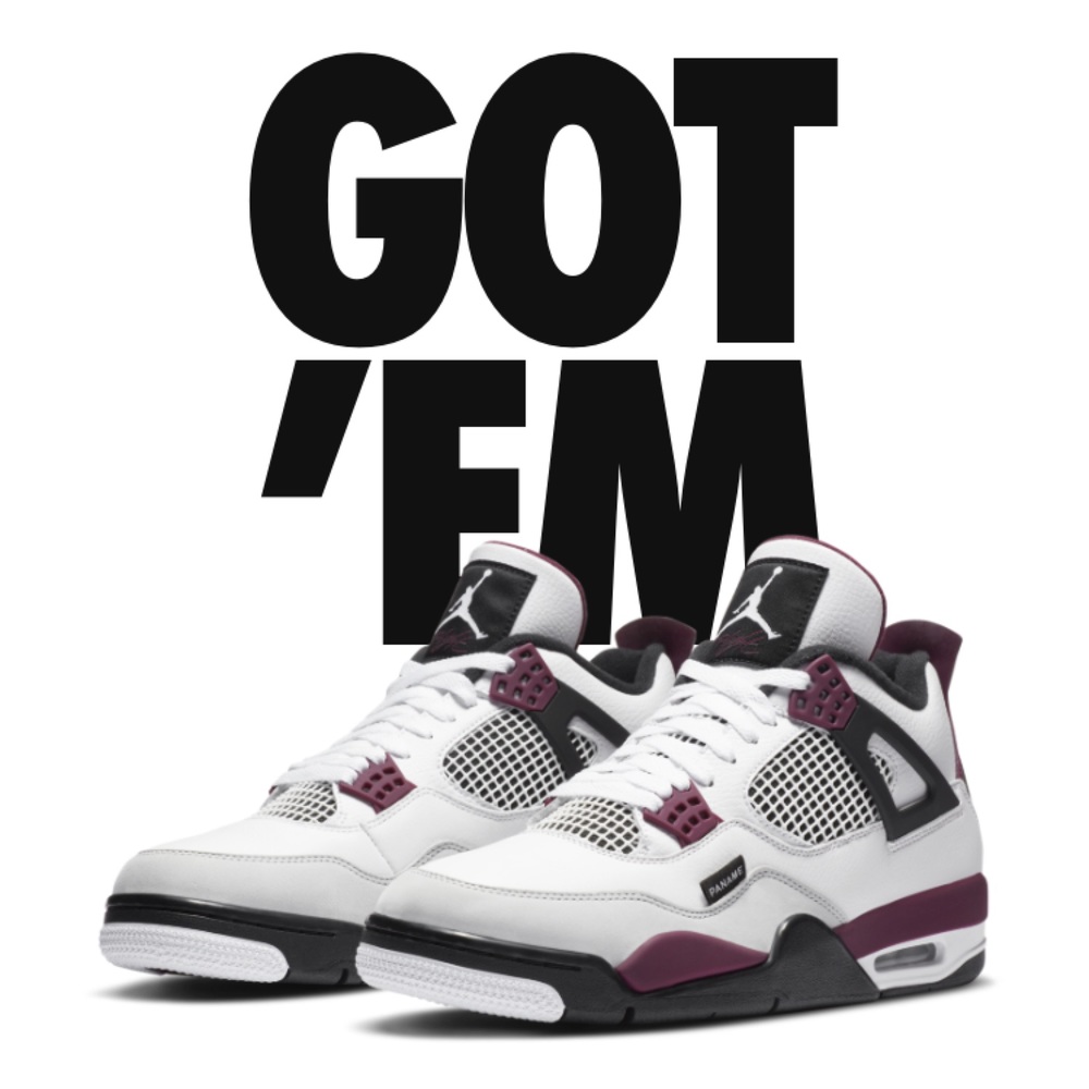 Jordan 4 PSG Collab Size:9 Deadstock (In hand!)